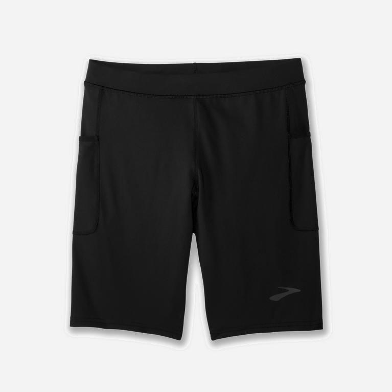 Brooks Source 9 NZ - Men's Running Shorts - Black (21698-LOEC)